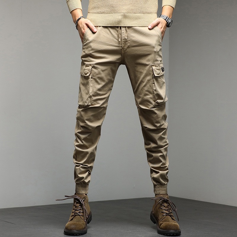 GrogeousBen  Men's  High Quality Tactical Field Work Custom Safety Trouser Men Baggy Casual Cargo Pants For Men