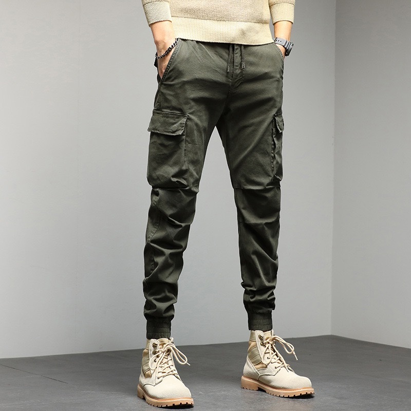 GrogeousBen  Men's  High Quality Tactical Field Work Custom Safety Trouser Men Baggy Casual Cargo Pants For Men
