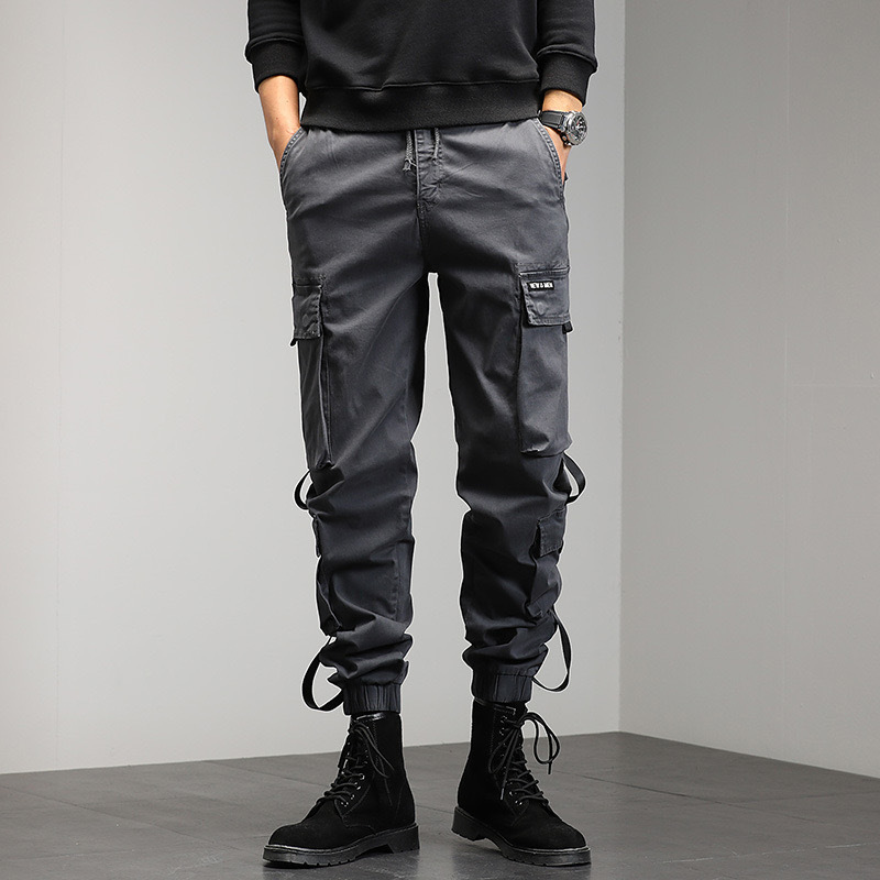 GrogeousBen  Men's High Quality Tactical Field Work Custom Safety Trouser Men Baggy Casual Cargo Pants For Men