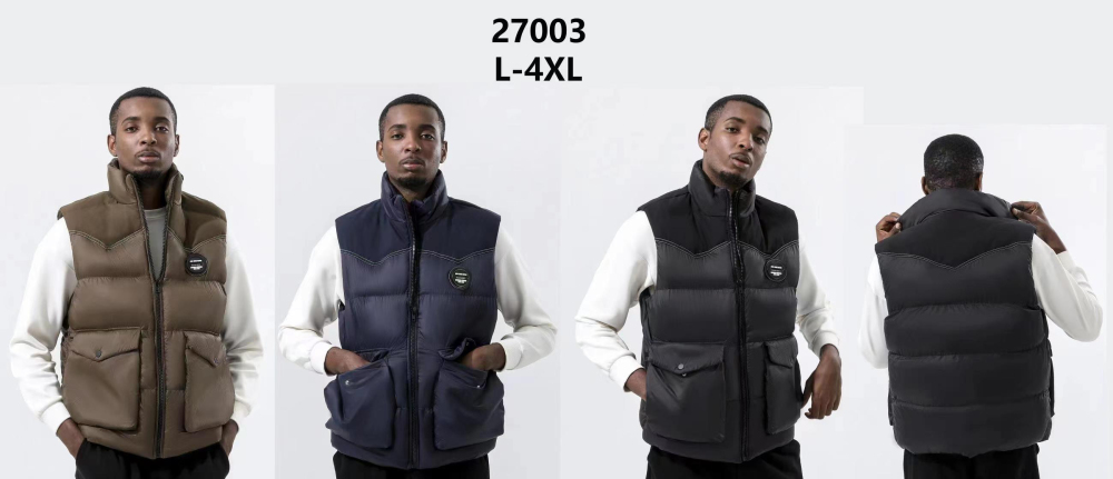 Stocks & ready to ship- Men Winter Jacket 20D Nylon Lightweight Waterproof Padded Gilet Short Sleeve Jacket  Luxury Vest Men