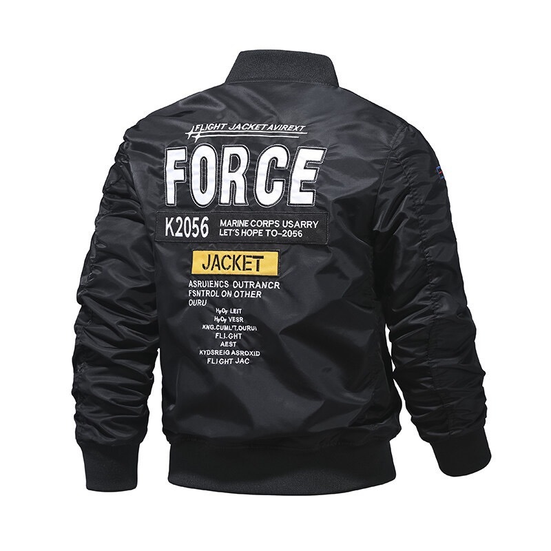 GrogeousBen  Men's Jacket for men winter 2022 New high quality men's embroidered flight jacket overalls mens designer coats