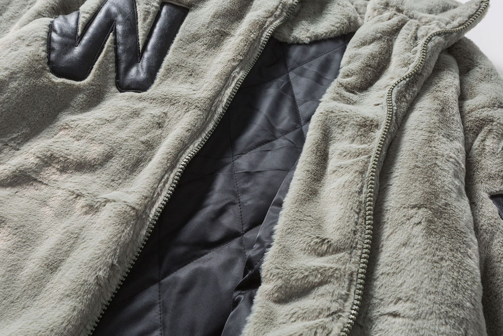 GrogeousBen  Women's ultra-thick lamb wool coat for women, winter warm loose long-sleeved stand-up collar thickened cotton-padded American style cotton coat.