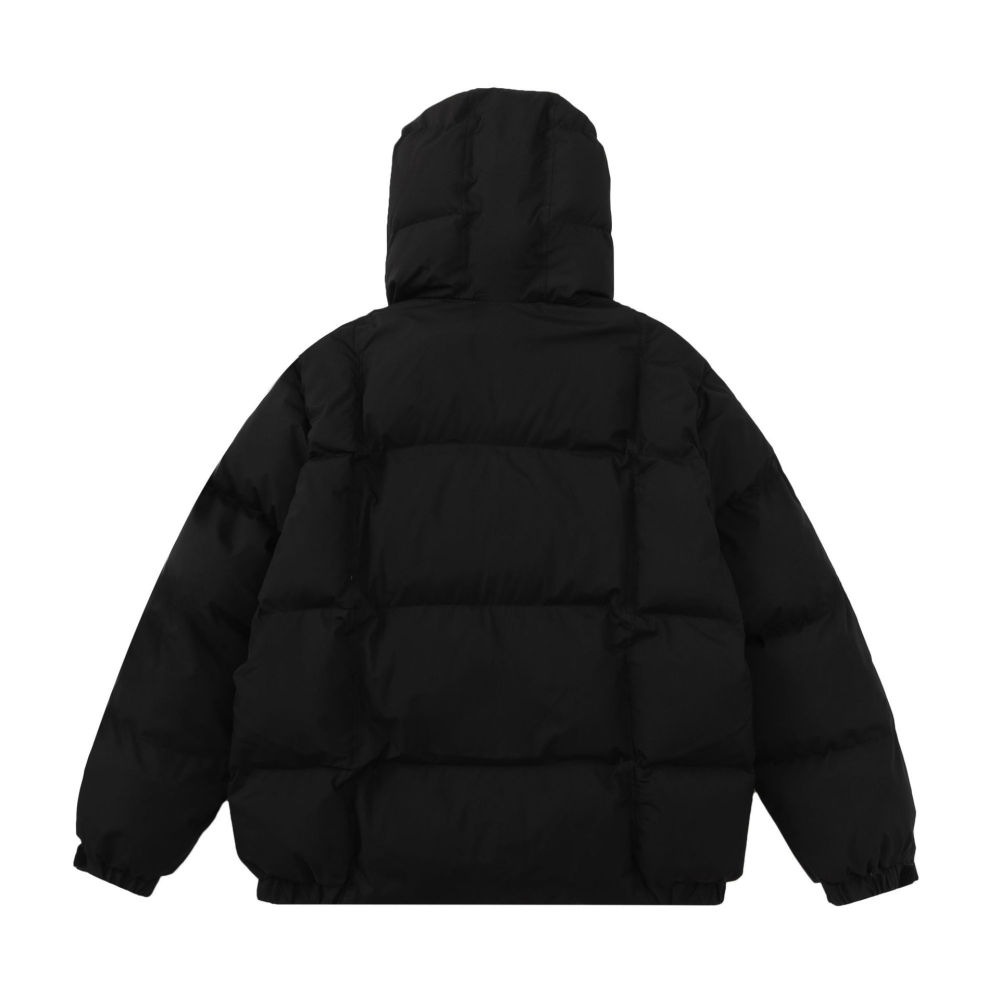 GrogeousBen  Unisex hooded winter crushed loose thickened jacket warm cotton jacket casual cotton suit men