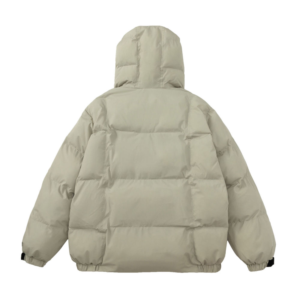GrogeousBen  Unisex hooded winter crushed loose thickened jacket warm cotton jacket casual cotton suit men