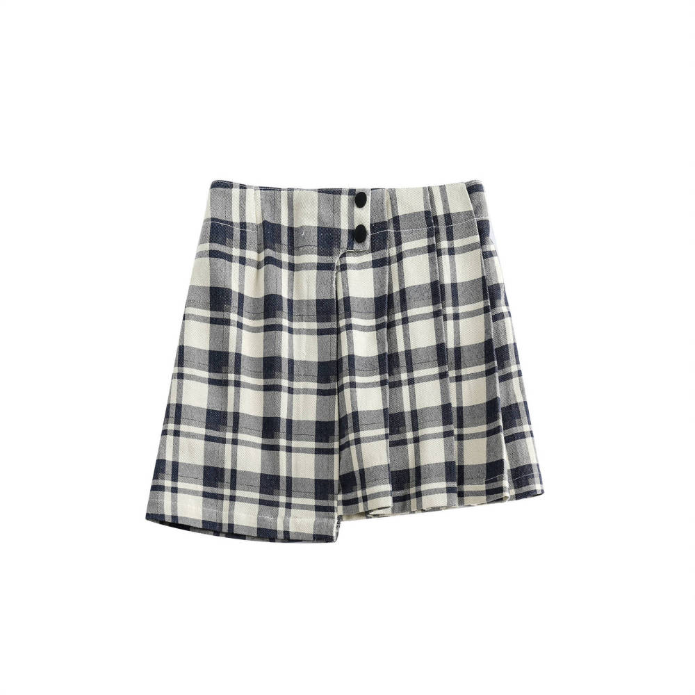 GrogeousBen  Women's College style sub-skirt women's spring and autumn high-waisted skirt Berkeley skirt 2024 casual fashion versatile trend