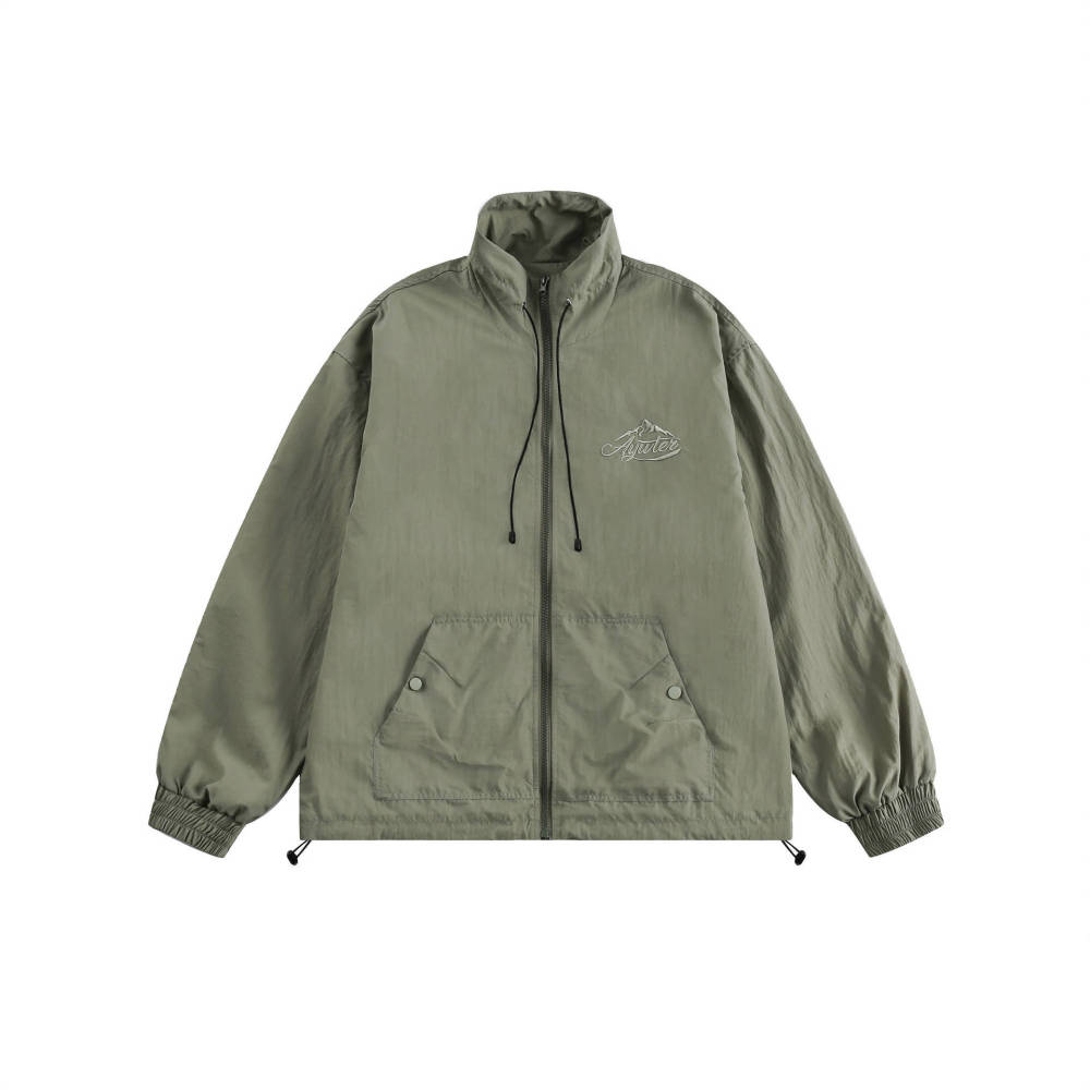 GrogeousBen   Unisex 2024 spring outdoor workwear stand-up collar assault jacket men and women American style functional wind sports jacket