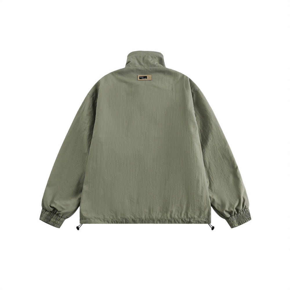 GrogeousBen   Unisex 2024 spring outdoor workwear stand-up collar assault jacket men and women American style functional wind sports jacket