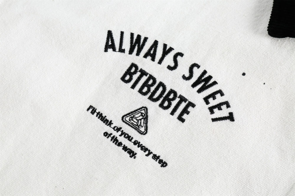 GrogeousBen   Unisex 2024 Casual graffiti design sense old color collision lapel jacket spring new fashion high street destroyed windbreaker