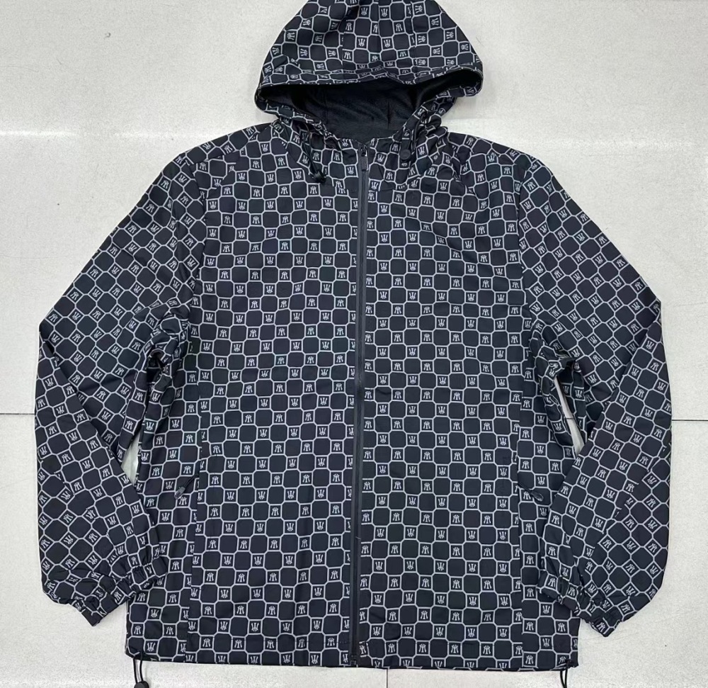 Clearance sale-  Men's  high Quality OEM Stander Collar With Unisex Size Waterproof Lightweight Windbreaker Jacket Mens Blank Windbreaker