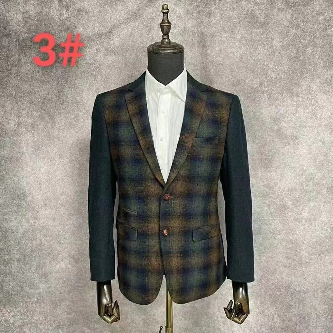 Clearance sale-  Men's  High Quality Fashion Business Casual Jacket Custom Made Suit Blazer