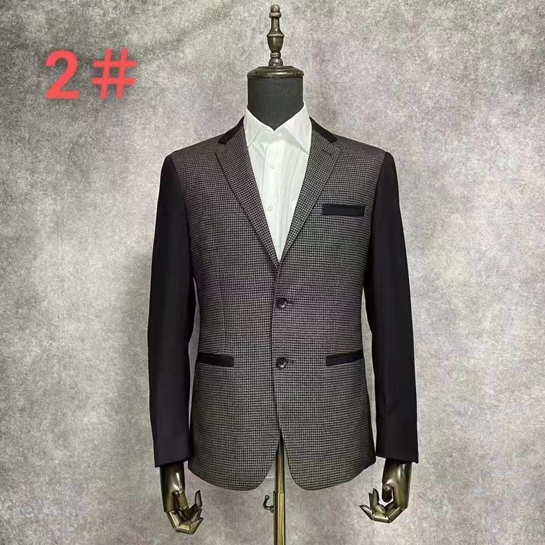 Clearance sale-  Men's  High Quality Fashion Business Casual Jacket Custom Made Suit Blazer