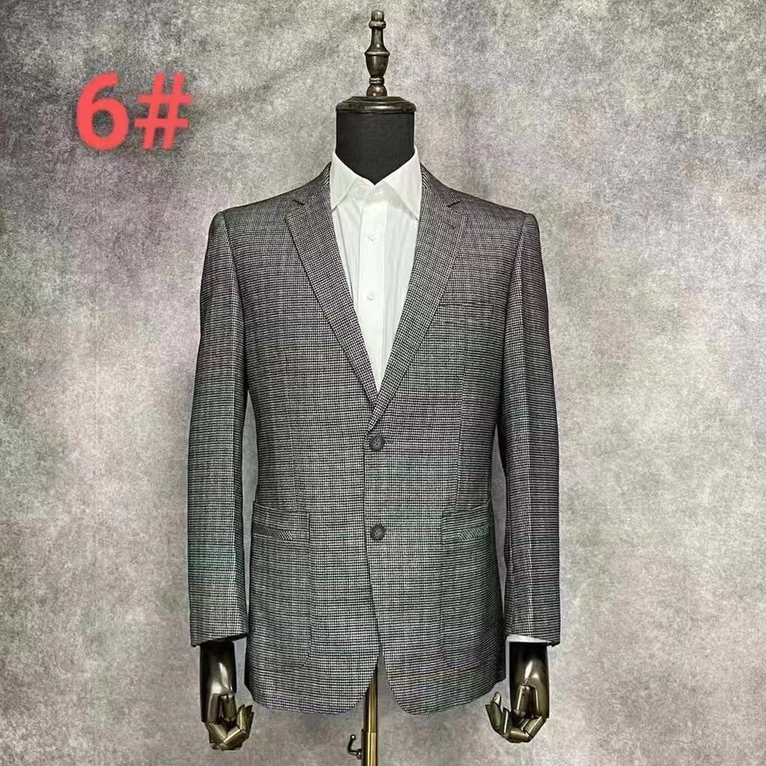 Clearance sale-  Men's  High Quality Fashion Business Casual Jacket Custom Made Suit Blazer