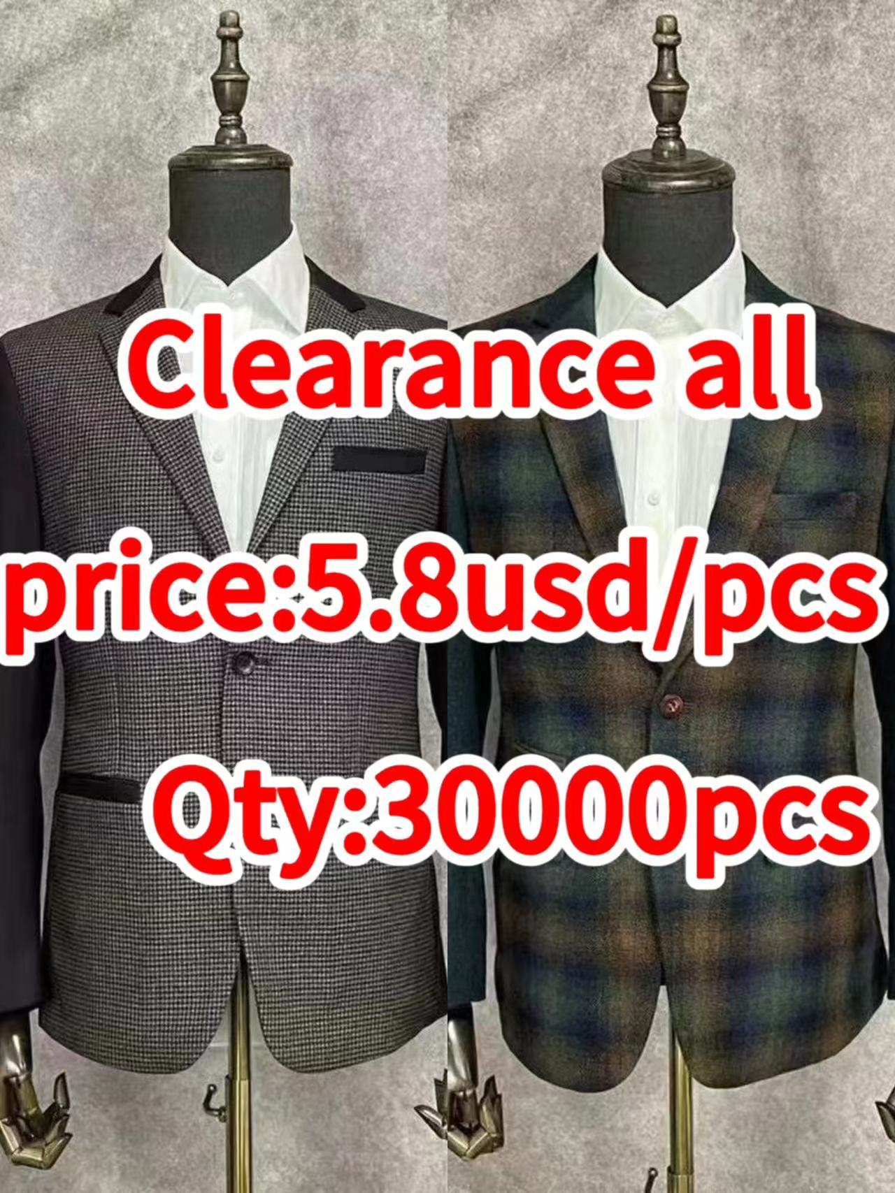 Clearance sale-  Men's  High Quality Fashion Business Casual Jacket Custom Made Suit Blazer