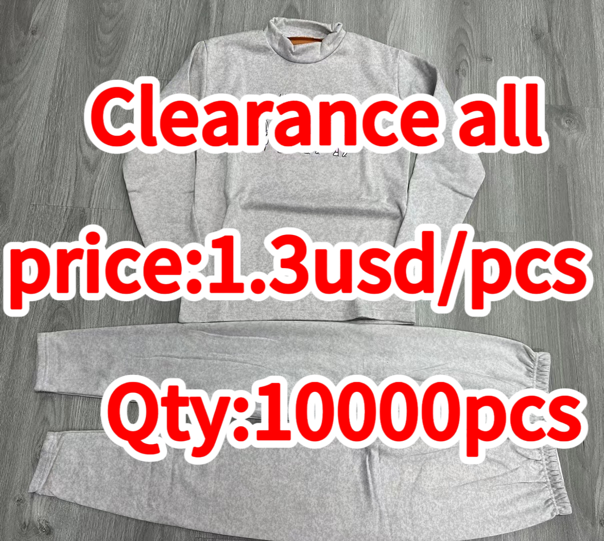 Clearance sale-  Men's joggers sets tracksuit sportswear for mens sets Training Wear /custom gym comfortable mens tracksuit