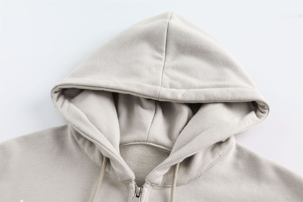 GrogeousBen   Unisex Spring street graffiti retro casual zip hoodie men and women niche high-end hooded cardigan BF jacket