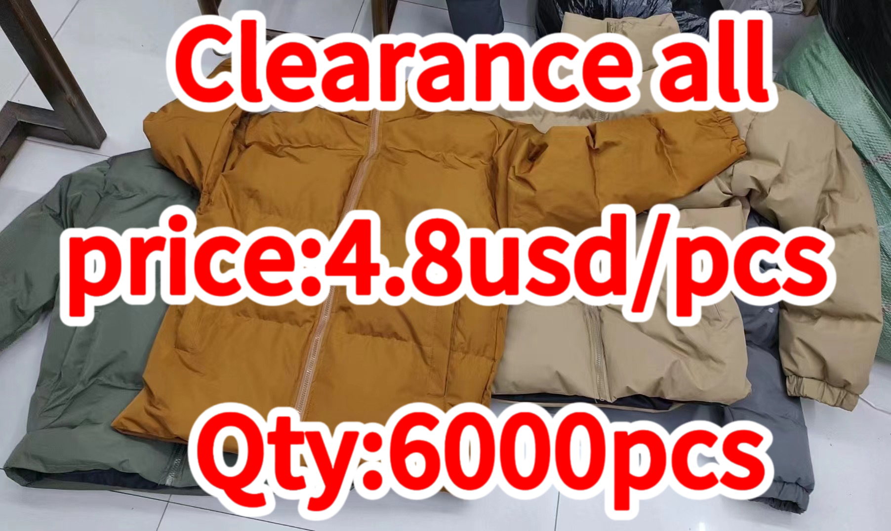 Clearance sale-  Men's  Cold Weather Winter Bubble Puffer Coat Jacket For Men In Cheap Price