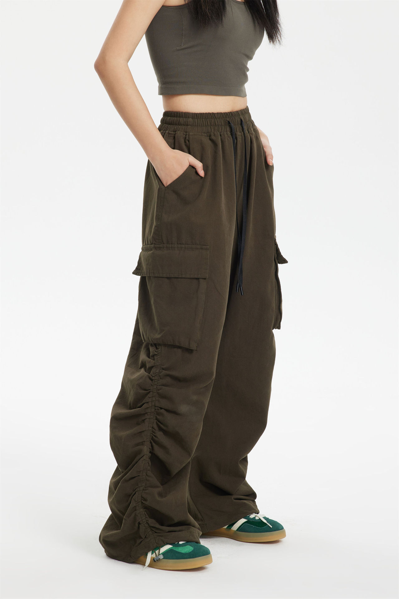 GorgeousBen overalls show thin spice casual pants covered torre pants chun xia men and women with meat