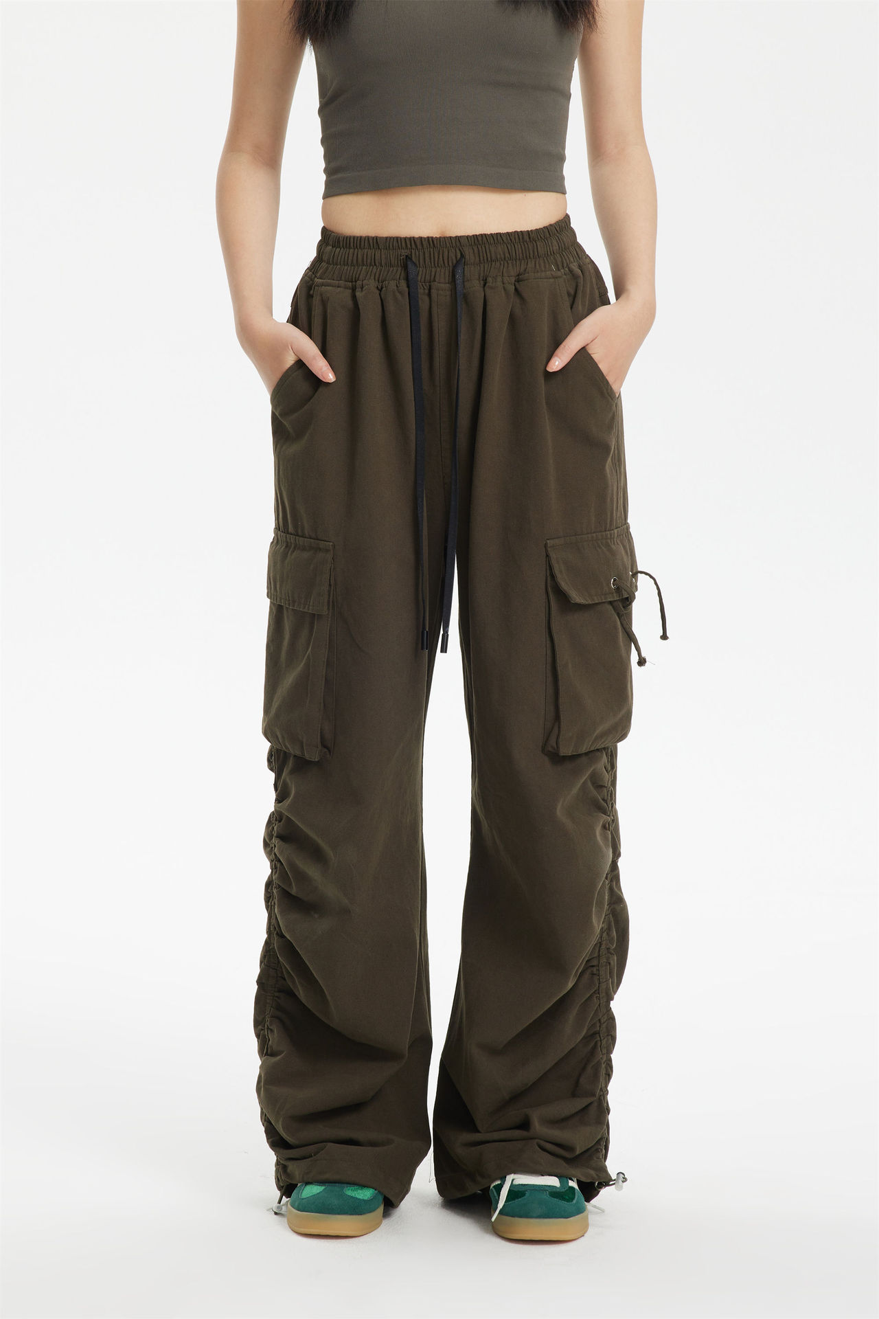 GorgeousBen overalls show thin spice casual pants covered torre pants chun xia men and women with meat