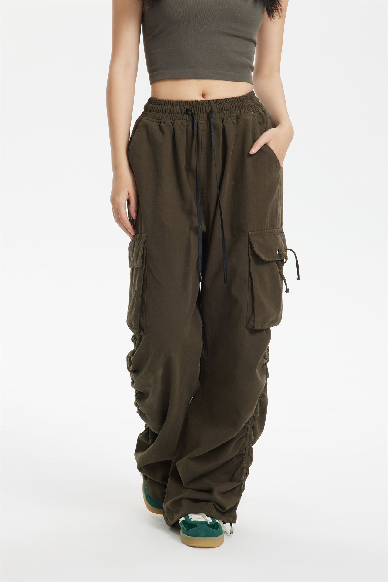 GorgeousBen overalls show thin spice casual pants covered torre pants chun xia men and women with meat