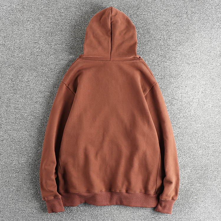 GorgeousBen Add fleece thick hoodie men's new autumn and winter heavy fabric cardigan coat