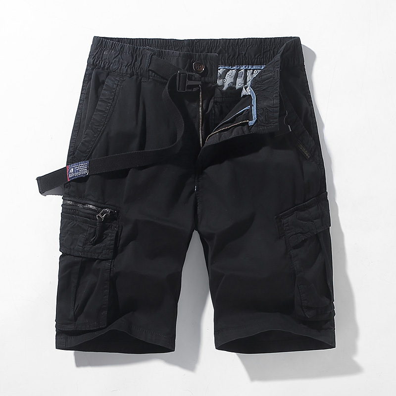 GorgeousBen Men's High Quality Boys Cargo Shorts Wear-Resistant Cargo Shorts With Pocket Loose Fit Men's Shorts