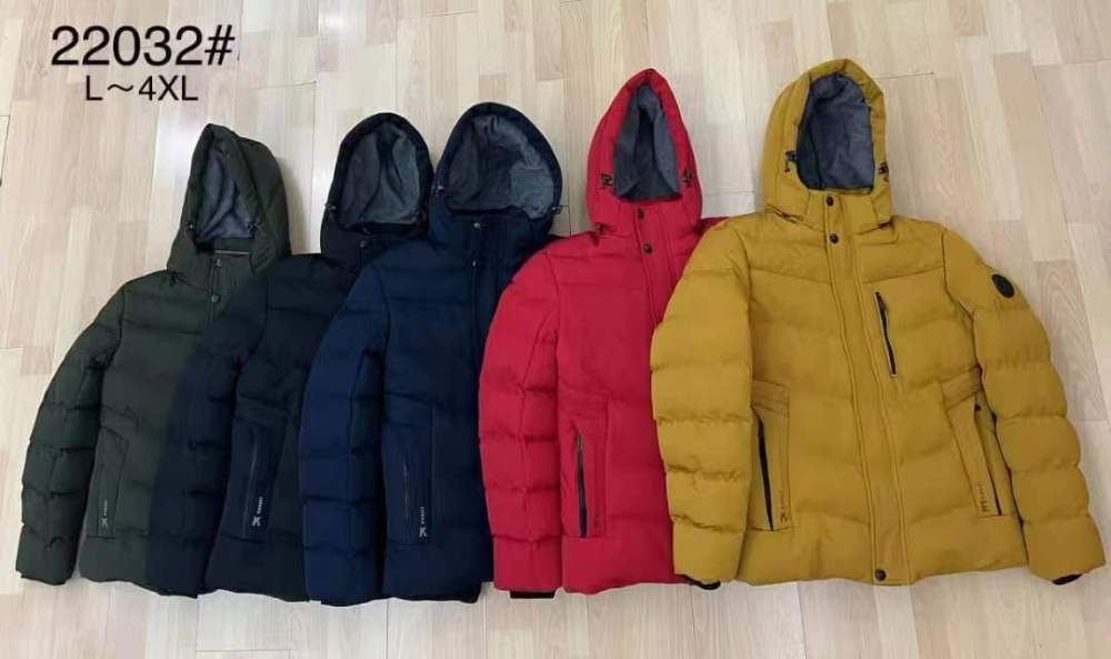 Stocks & ready to ship- Men Jacket Coats Thicken Warm Winter Windproof Jackets Casual Mens Down Parka Hooded Outwear Cotton-padded Jacket