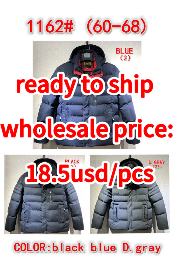 Stocks & ready to ship- Men Padded Bubble Coats Winter Warm Puffer Jackets For Men