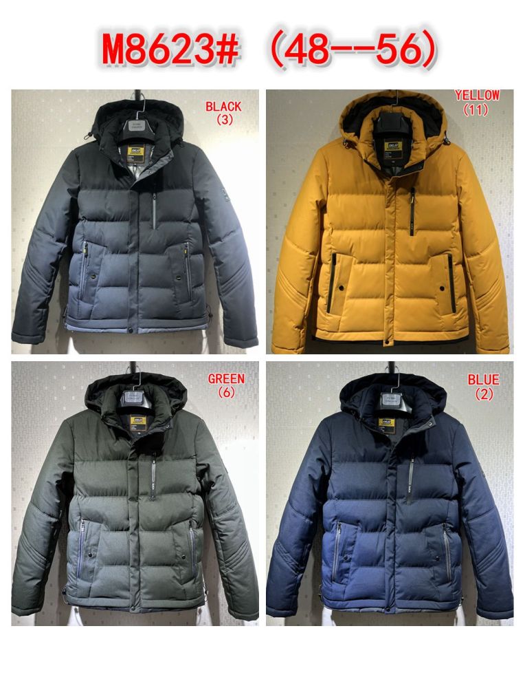 Stocks & ready to ship- Men Bubble Jacket Best Wholesale Price Latest Fashion Men's Custom Hooded Bubble Jacket
