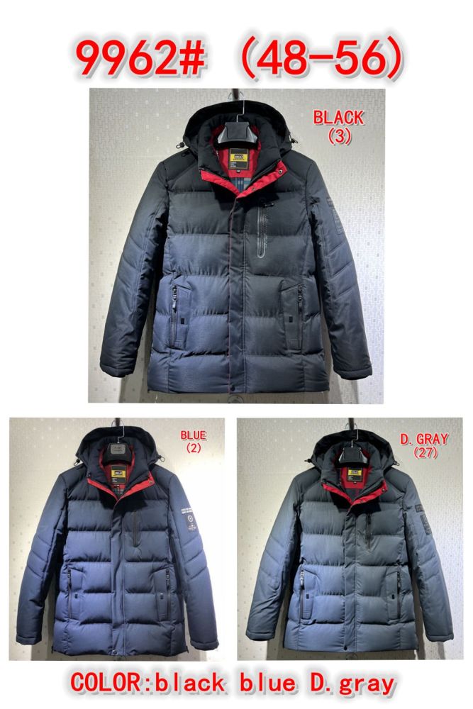 Stocks & ready to ship- Men Hot Fashion Hooded Winter Coat Men Thick Warm Mens Winter Jacket Windproof  Parka