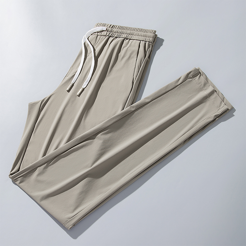 Men's Pants Summer Thin Casual Stretch Quick Dry Sports Pants Elastic Men's Straight Pants