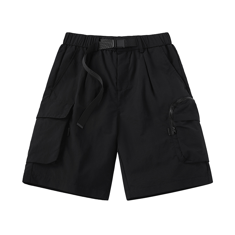 GrogeousBen  2024 men Stylish casual men's cargo pants with pocket convenient shorts.