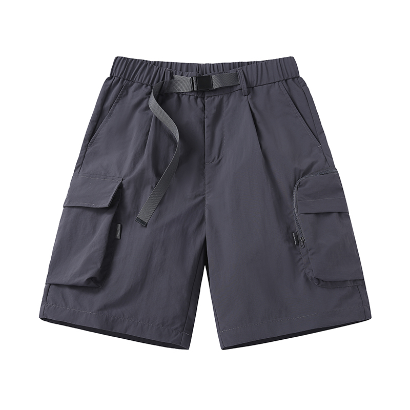 GrogeousBen  2024 men Stylish casual men's cargo pants with pocket convenient shorts.