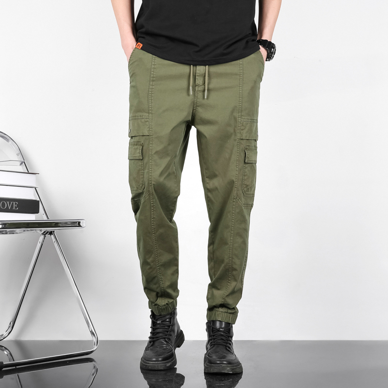 GorgeousBen Men's Autumn Chino Pantaln tctico Men Cargo Trousers Fashion Casual Outdoor Cargo Men Pants.