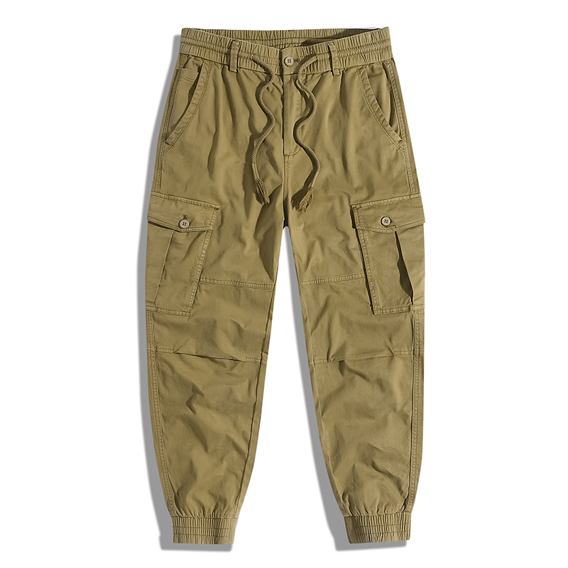 GorgeousBen Men's spring and autumn new loose casual leggings trousers men's pants wholesale harem cargo pants