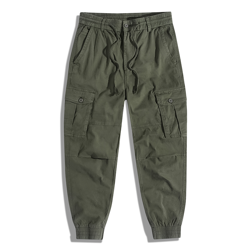 GorgeousBen Men's spring and autumn new loose casual leggings trousers men's pants wholesale harem cargo pants