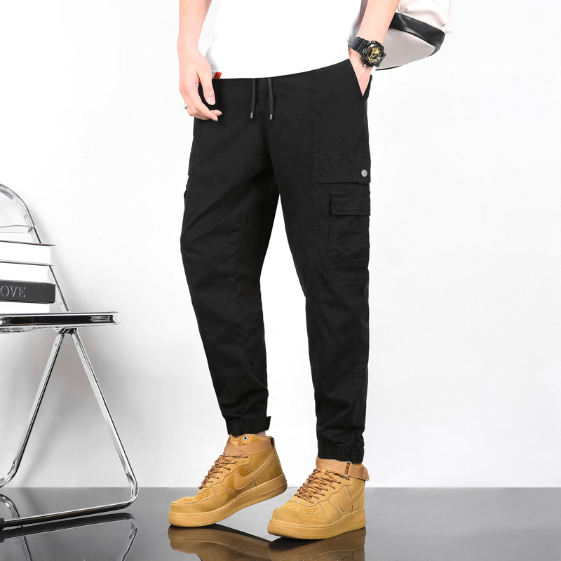 GorgeousBen Men's Autumn Chino Pantaln tctico Men Cargo Trousers Fashion Casual Outdoor Cargo Men Pants.