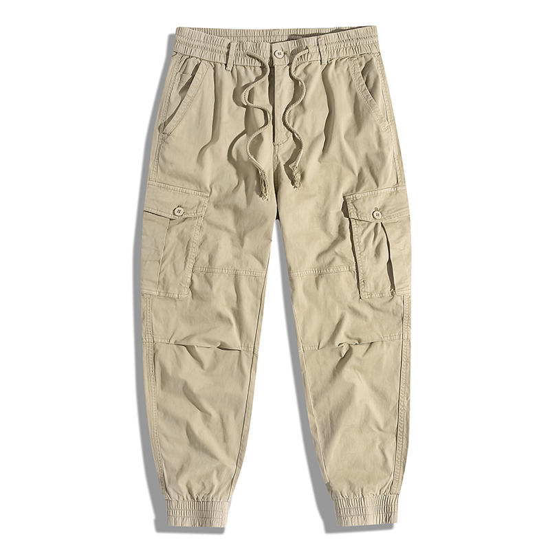 GorgeousBen Men's spring and autumn new loose casual leggings trousers men's pants wholesale harem cargo pants