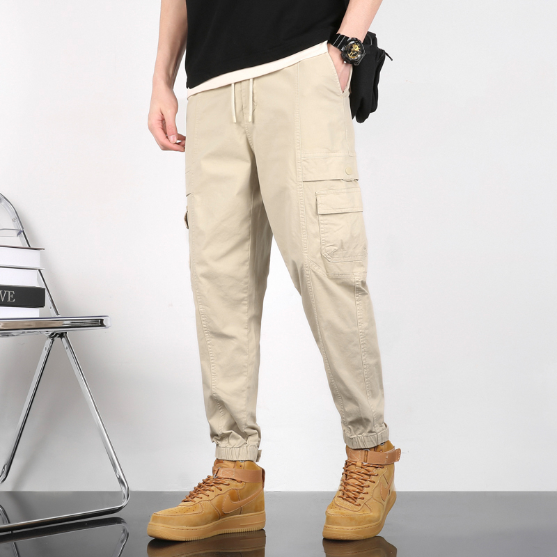 GorgeousBen Men's Autumn Chino Pantaln tctico Men Cargo Trousers Fashion Casual Outdoor Cargo Men Pants.