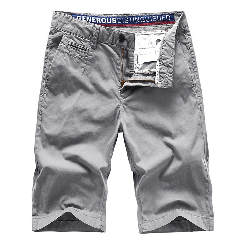 GorgeousBen Men's Summer Casual Sports Big Pockets Shorts Men Blank Knee Length Bulk Shorts.