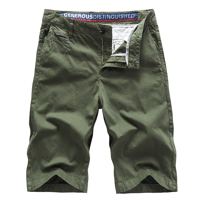GorgeousBen Men's Summer Casual Sports Big Pockets Shorts Men Blank Knee Length Bulk Shorts.