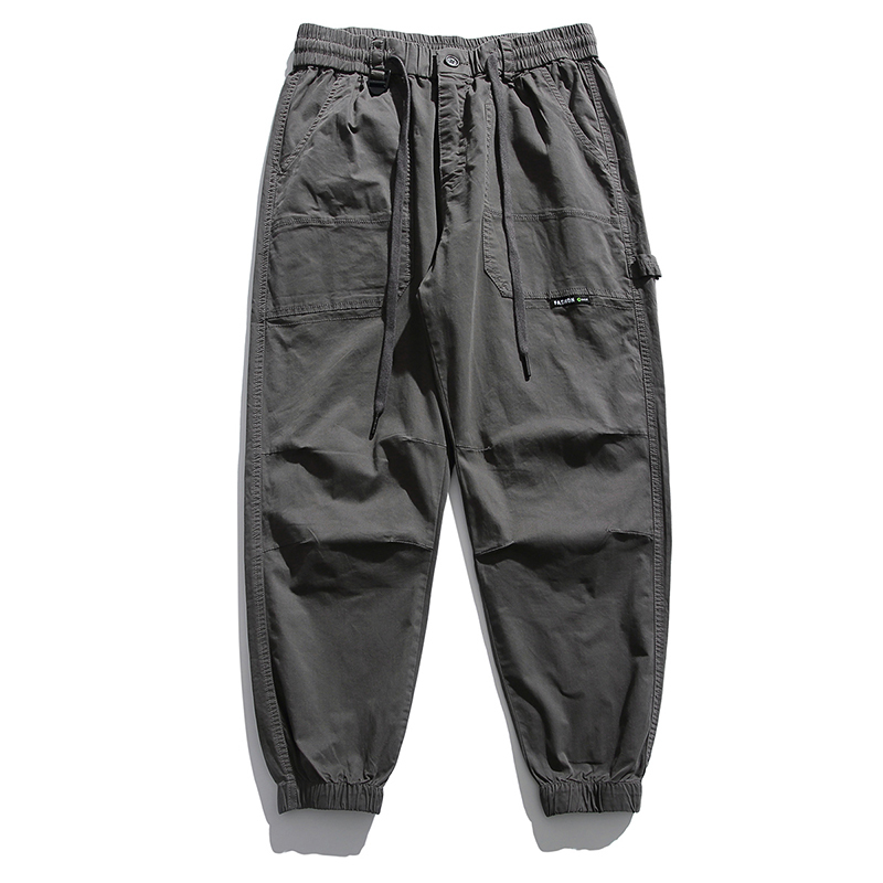 GorgeousBen Autumn/Winter Tactical Pants Stretchy multi-pocket Outdoor Cargo Straight Leg Training Pants.