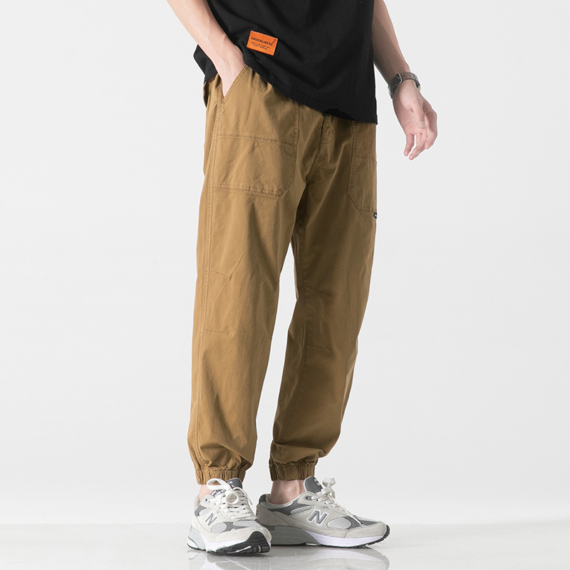 GorgeousBen Autumn/Winter Tactical Pants Stretchy multi-pocket Outdoor Cargo Straight Leg Training Pants.