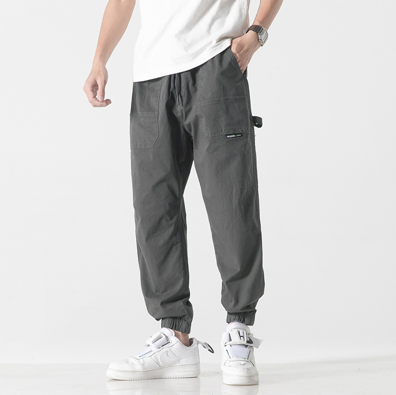 GorgeousBen Autumn/Winter Tactical Pants Stretchy multi-pocket Outdoor Cargo Straight Leg Training Pants.