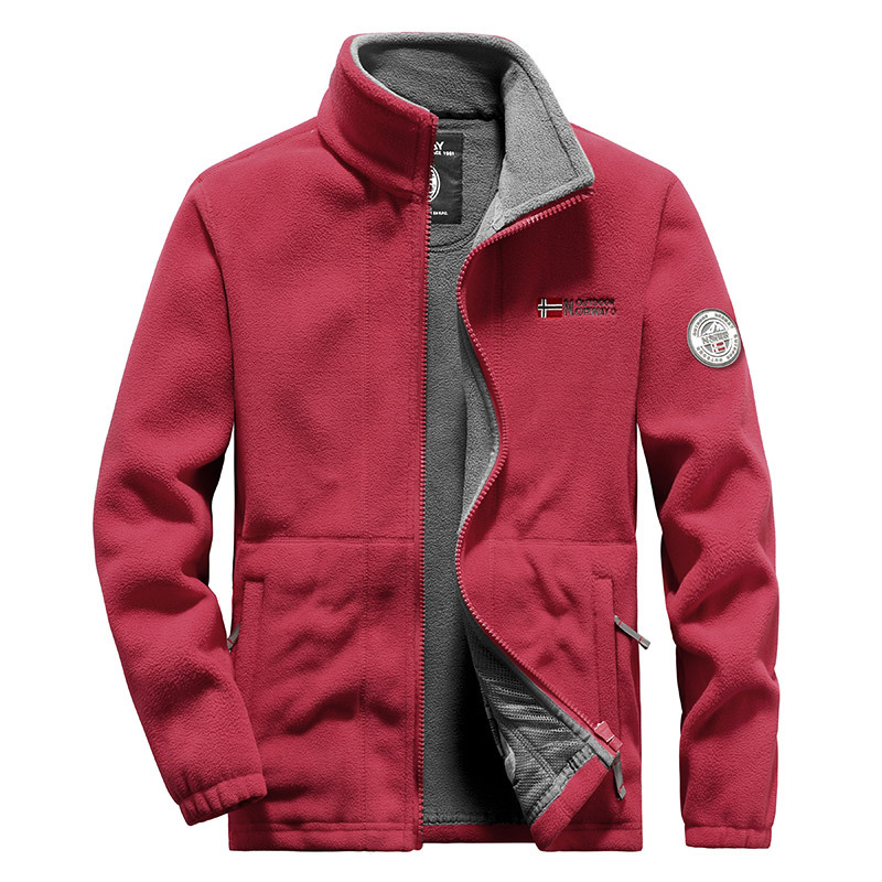 GorgeousBen 2024 Soft non-shedding fleece warm fleece Comfortable and stylish men's coat.