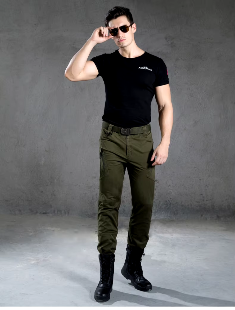 GorgeousBen Windbreaker Track Sector Seven Combat Outdoor Waterproof Tactical Cargo Pants for Men.