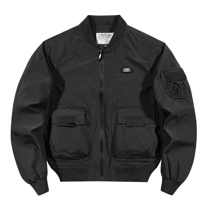GorgeousBen Men 2024 warm thickened comfortable casual cargo flight suit.
