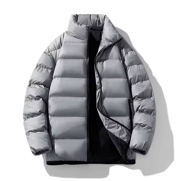 GorgeousBen 2024Custom Logo Padded Jacket Windproof Winter Coat Warm Men Bubble Puffer Jacket.