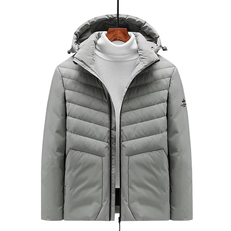 GorgeousBen Custom European Logo Men's Plus Size Hooded 290 Wearable Casual Style Zipper Closure Drum.
