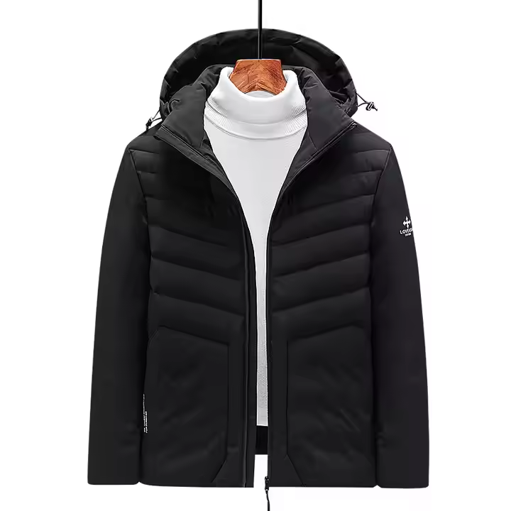 GorgeousBen Custom European Logo Men's Plus Size Hooded 290 Wearable Casual Style Zipper Closure Drum.