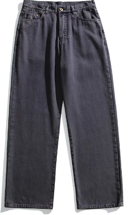 GrogeousBen Premium Quality Heavy American Classical Five Pocket Work Pants Khaki Men`s Trousers.